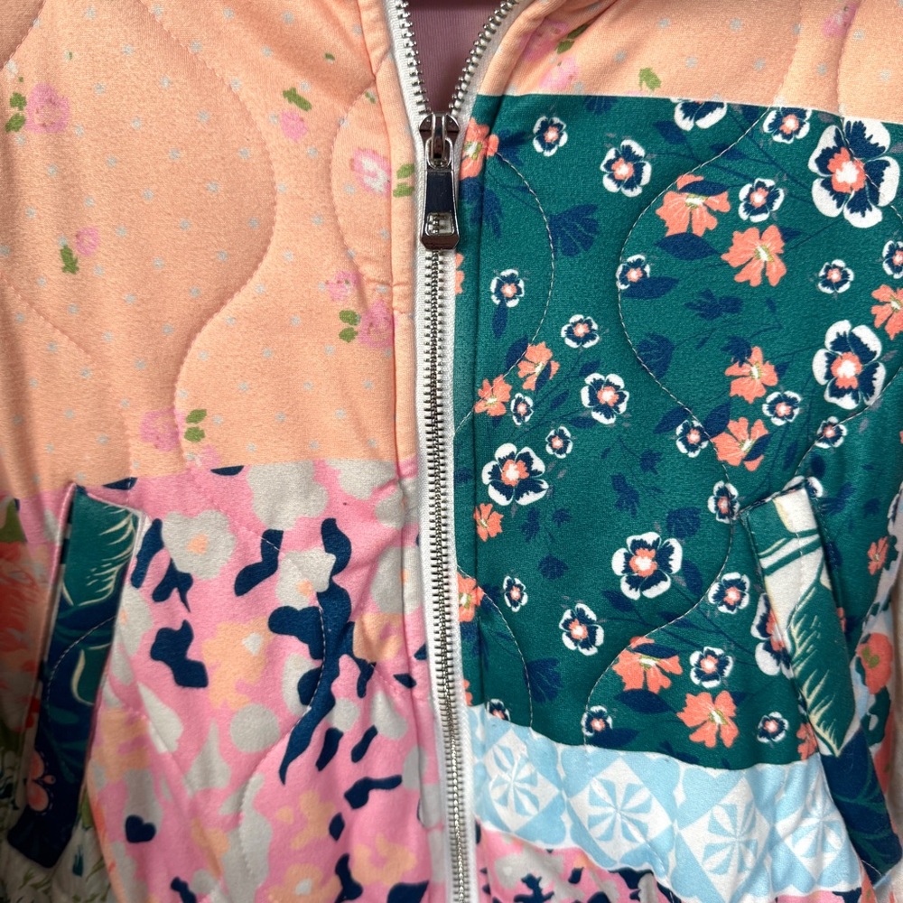 Altar’d State Patchwork Jacket - Picture 3 of 10